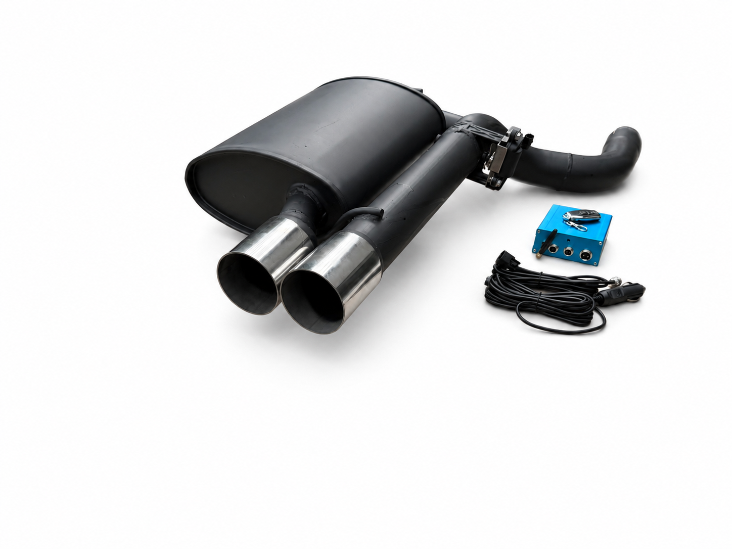Active rear silencer BMW 535i 540i E39 V8