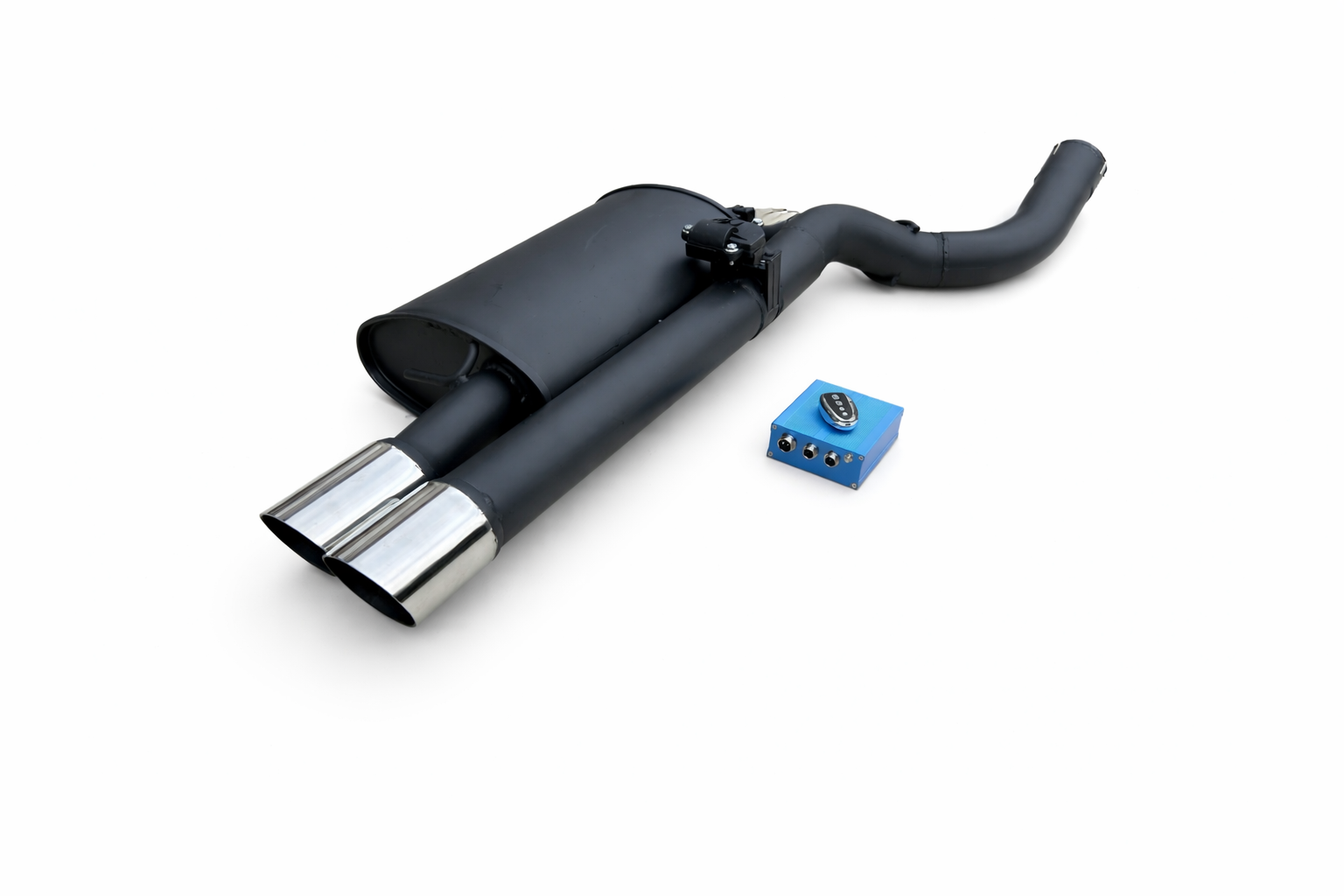 Tłumik końcowy aktywny BMW 5 e60 e61 520d 525d 530d 535d