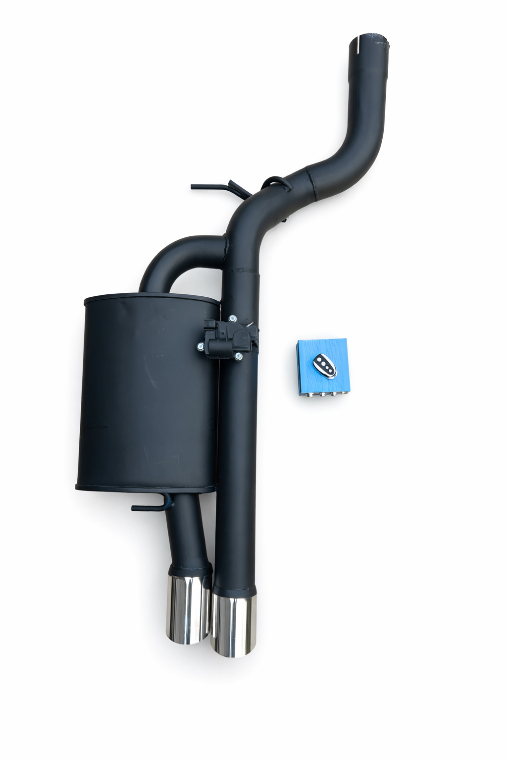 Tłumik końcowy aktywny BMW 5 e60 e61 520d 525d 530d 535d