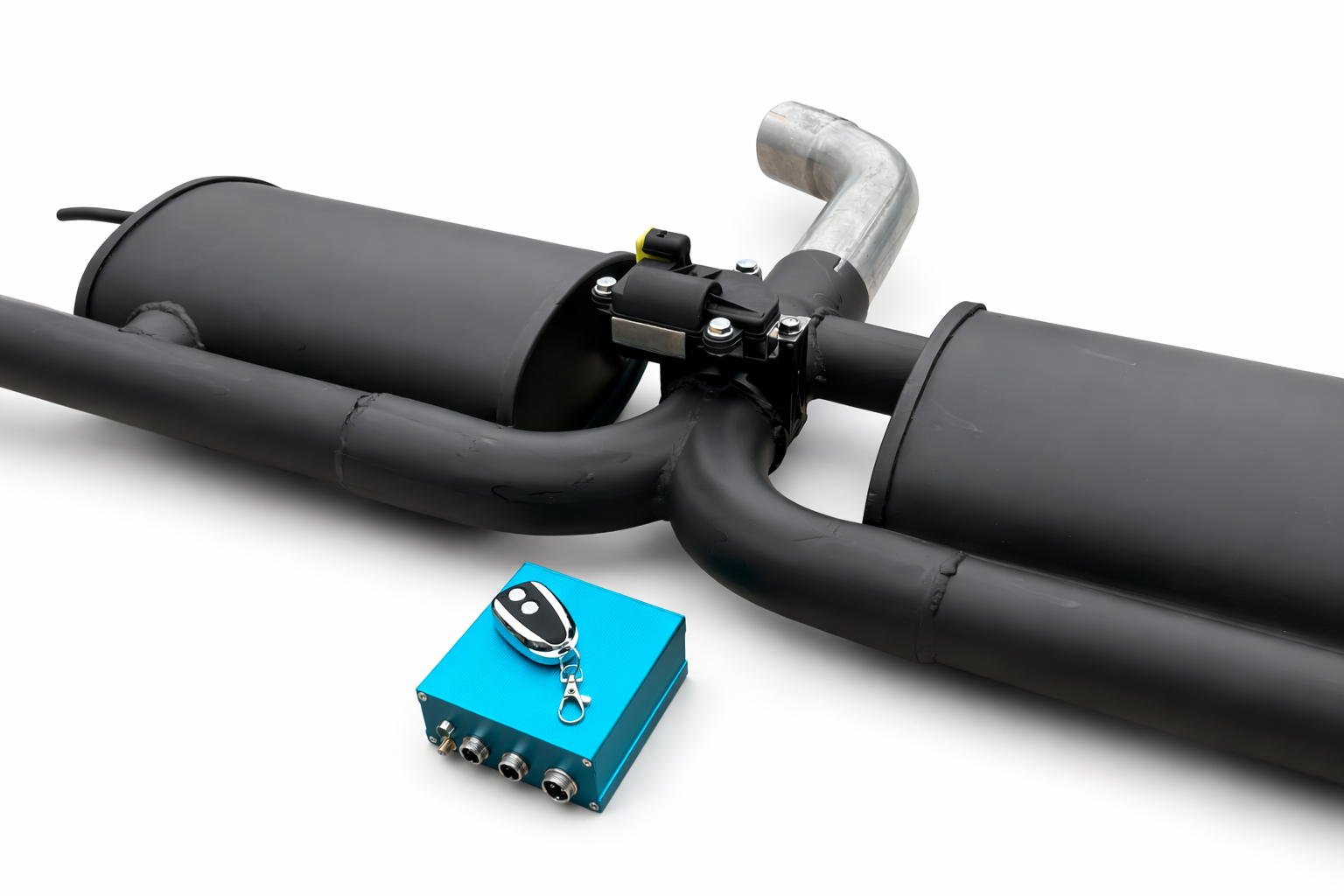 Tłumik aktywny z przepustnicą Volkswagen GOLF 5 6 7 8 R-line 2,0 GTi