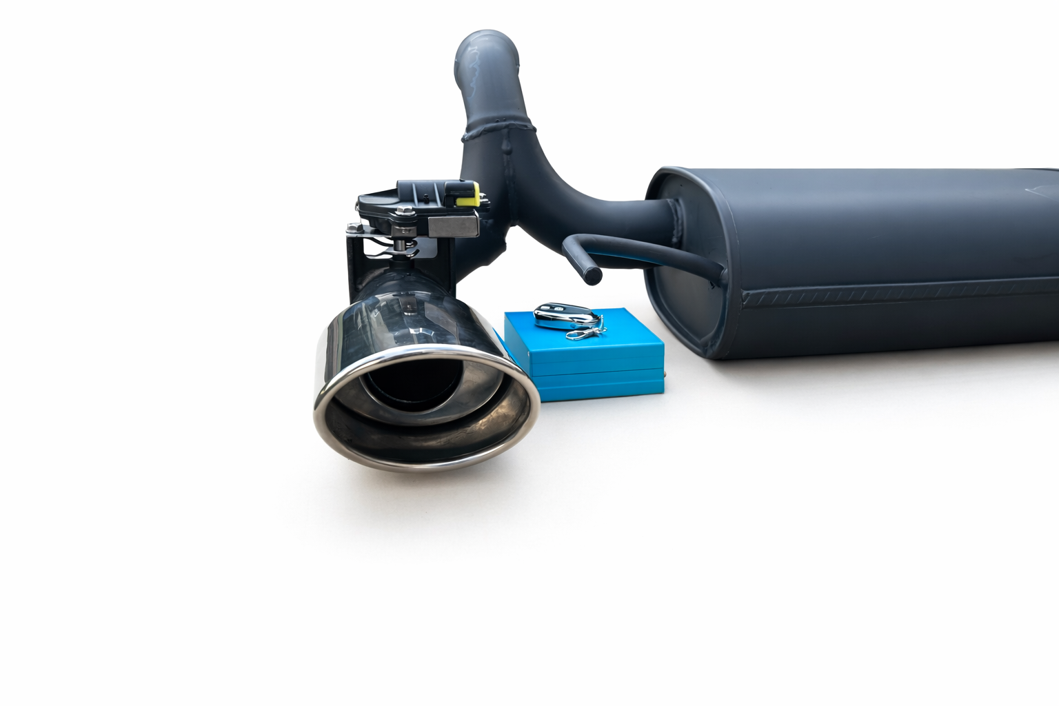 Tłumik końcowy aktywny z przepustnicą OPEL Astra J GTC 1,4 1,6 1,7 2,0 turbo