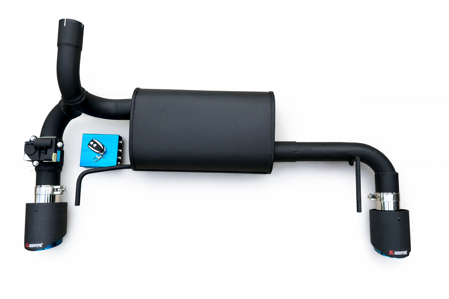 Tłumik końcowy aktywny z przepustnicą OPEL Astra J GTC 1,4 1,6 1,7 2,0 turbo