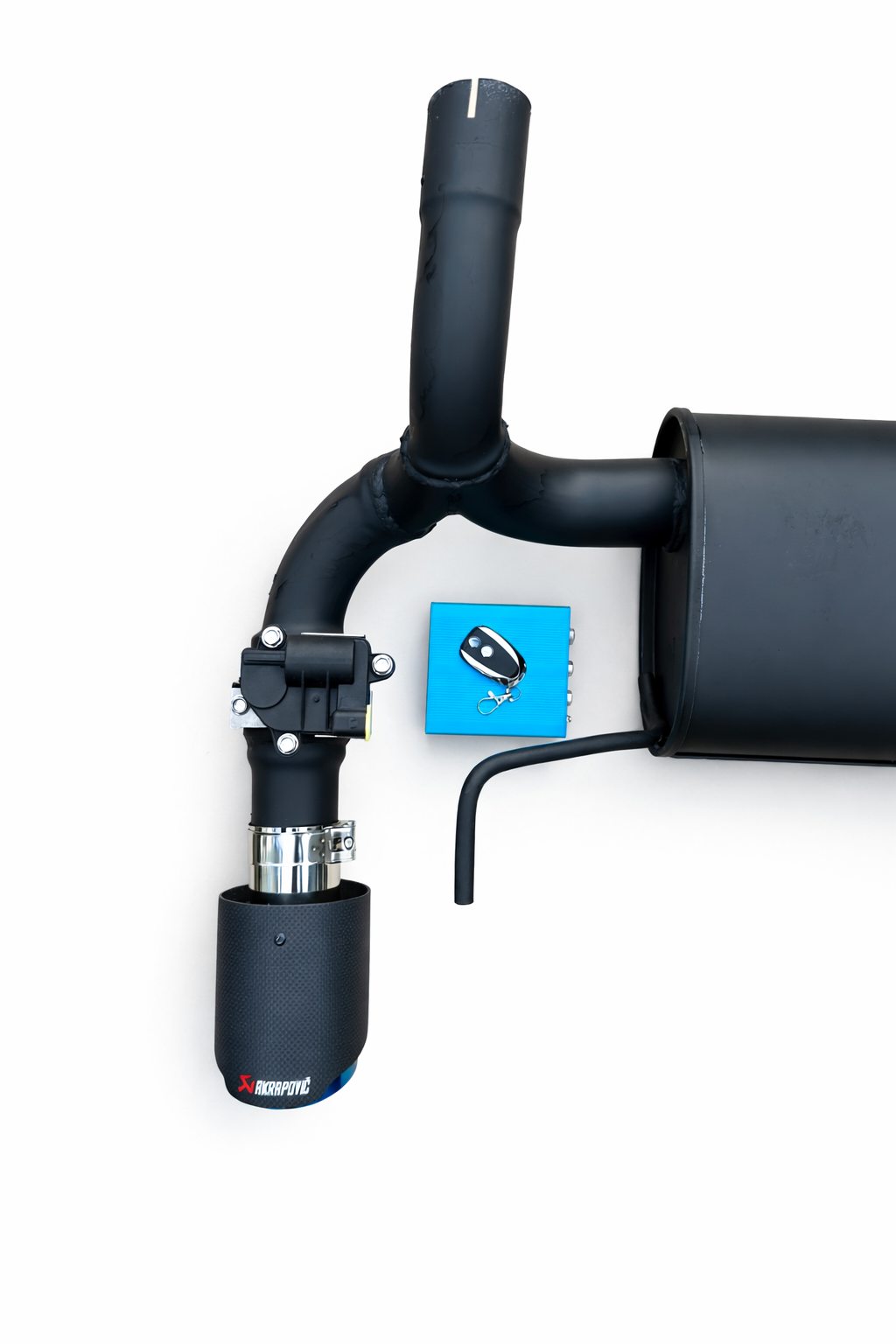 Tłumik końcowy aktywny z przepustnicą OPEL Astra J GTC 1,4 1,6 1,7 2,0 turbo