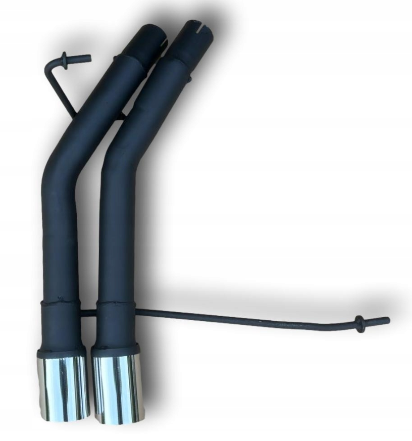 Tłumik wydech przelot BMW Z4 e85 e86 2,2 2,5 3,0 2x76mm