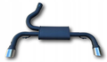Tłumik końcowy przelot Volvo S60 II 134 155 1,6-2,5i 10-15r T3 T4 T5 T6