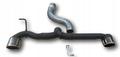Tłumik wydech końcowy przelot BMW 1er F20 F21 2,0 118 120 125 ADBLUE