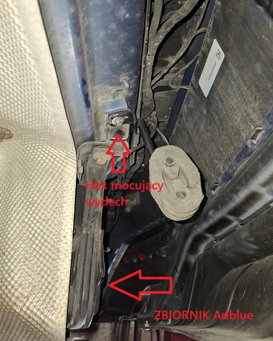Tłumik wydech końcowy przelot BMW 1er F20 F21 2,0 118 120 125 ADBLUE