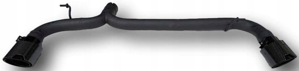 Tłumik wydech przelot Rura BMW F40 M135i M128i M120i carbon 100mm